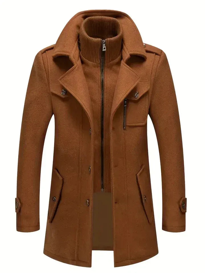 Premium Black Long Winter Coat