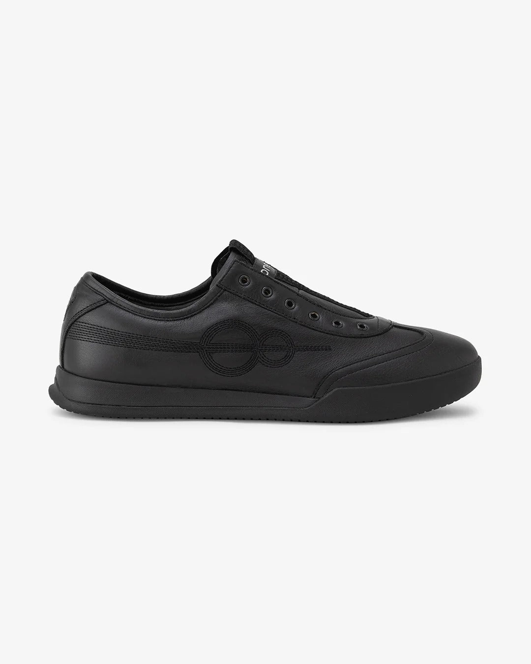 Shozy Premium Black Slip-On Casual Sneakers for Men | Premium Leather-Look Lightweight Walking Shoes | Elastic Lace-Free Design | Soft Cushioned Comfort | Anti-Slip Rubber Sole | Everyday Fashion Sneakers for Office, College, Travel & Casual Wear