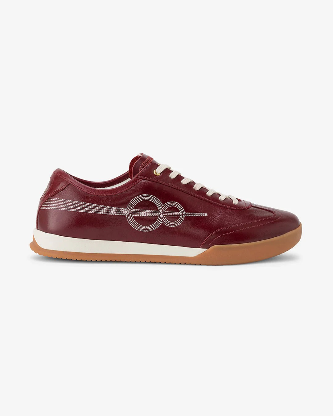 Shozy Premium Maroon Casual Sneakers for Men | Premium Leather-Look Lace-Up Lightweight Walking Shoes | Soft Cushioned Comfort | Anti-Slip Rubber Sole | Breathable Everyday Fashion Sneakers for Office, College, Travel & Casual Wear