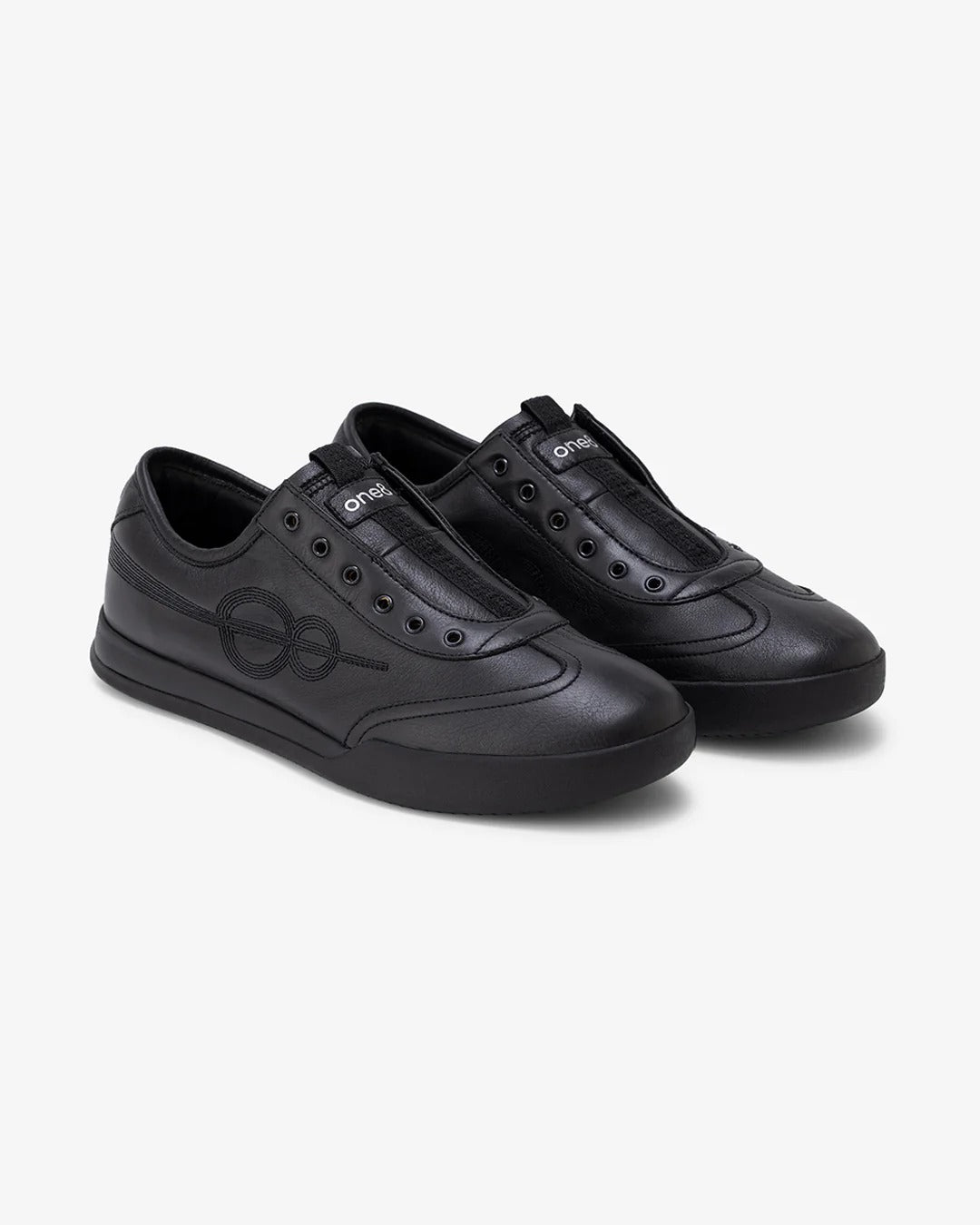 Shozy Premium Black Slip-On Casual Sneakers for Men | Premium Leather-Look Lightweight Walking Shoes | Elastic Lace-Free Design | Soft Cushioned Comfort | Anti-Slip Rubber Sole | Everyday Fashion Sneakers for Office, College, Travel & Casual Wear