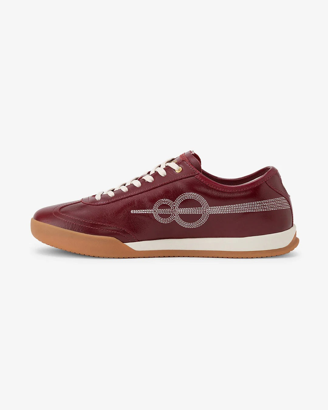 Shozy Premium Maroon Casual Sneakers for Men | Premium Leather-Look Lace-Up Lightweight Walking Shoes | Soft Cushioned Comfort | Anti-Slip Rubber Sole | Breathable Everyday Fashion Sneakers for Office, College, Travel & Casual Wear