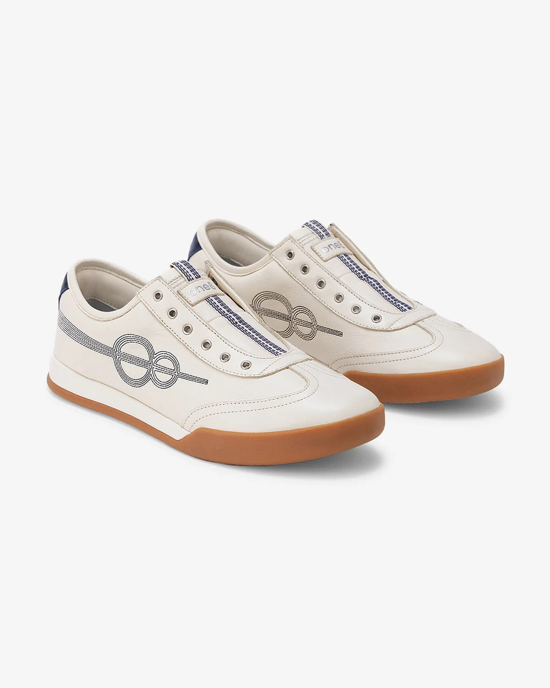 Shozy Premium Off White Slip-On Casual Sneakers for Men | Premium Leather-Look Lightweight Walking Shoes | Elastic Lace-Free Design | Gum Rubber Sole | Soft Cushioned Comfort