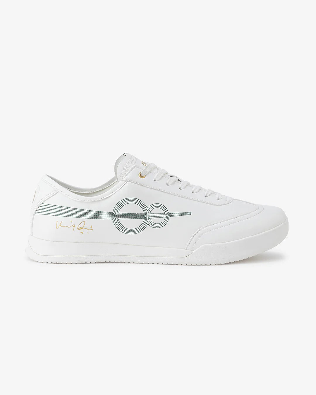 Shozy Premium White Casual Sneakers for Men | Premium Leather-Look Lace-Up Lightweight Walking Shoes | Soft Cushioned Comfort | Anti-Slip Rubber Sole
