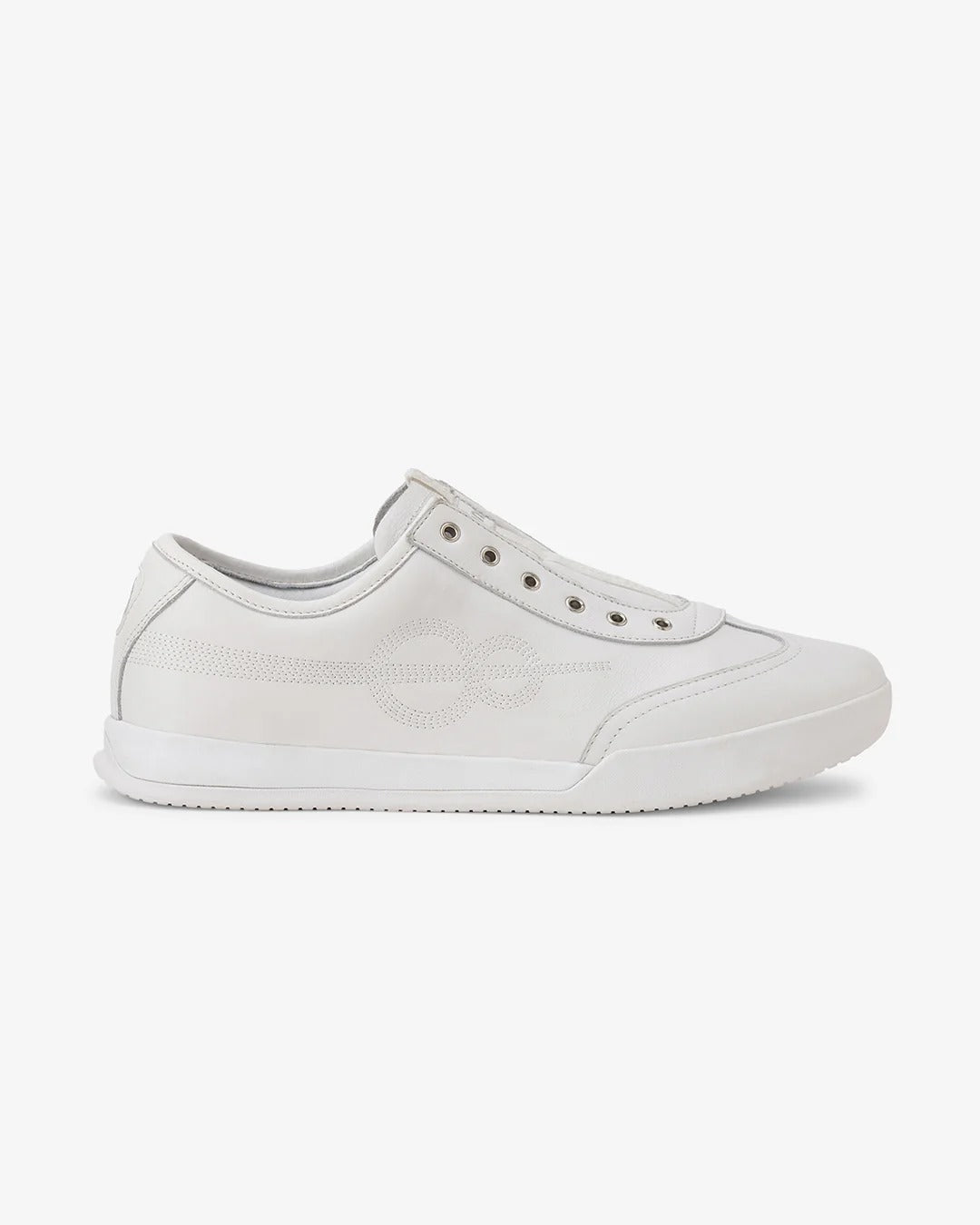 Shozy Premium White Slip-On Casual Sneakers for Men | Premium Leather-Look Lightweight Walking Shoes | Elastic Lace-Free Design | Soft Cushioned Comfort | Anti-Slip Rubber Sole | Breathable Everyday Fashion Shoes for Office, College, Travel & Casual Wear