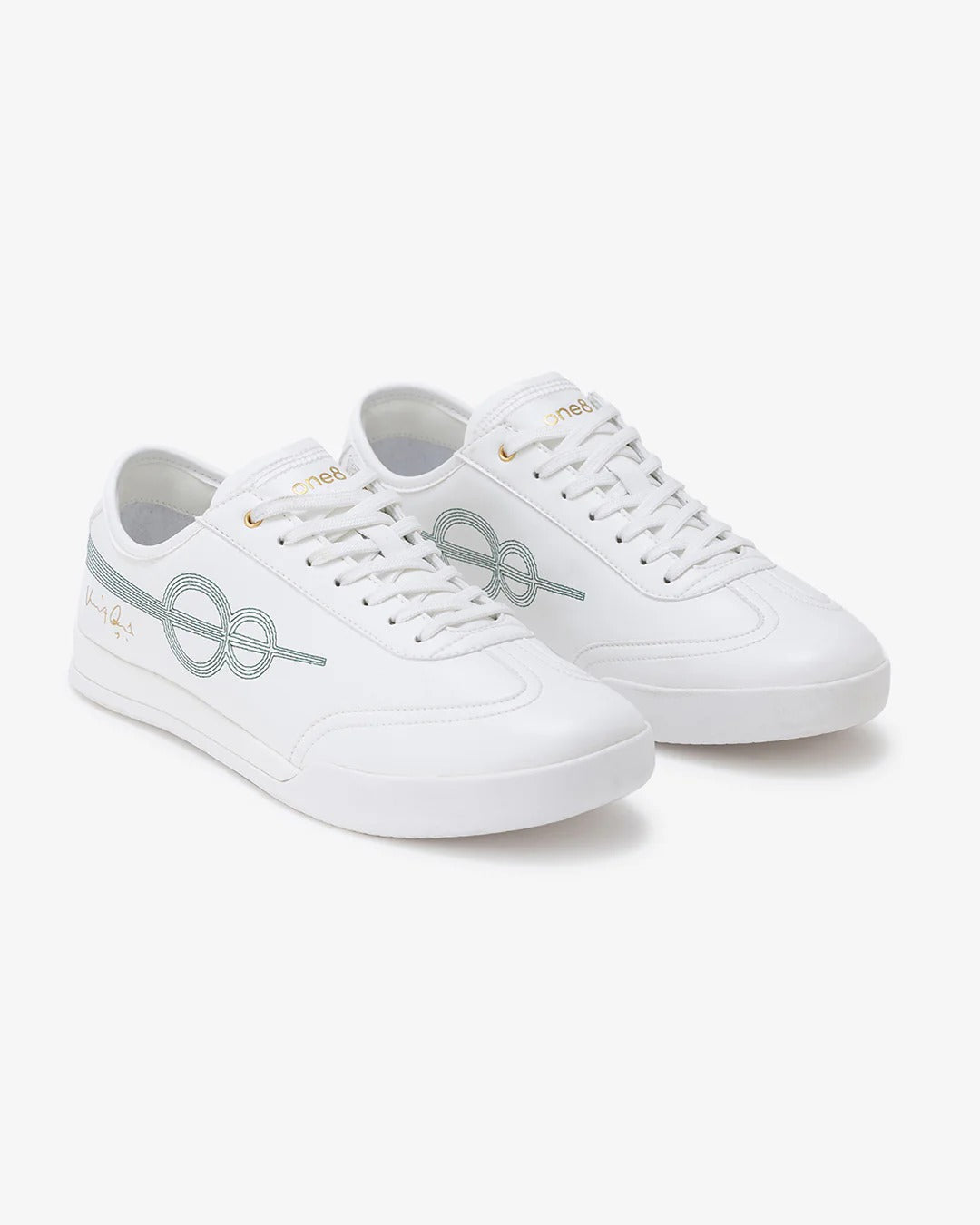 Shozy Premium White Casual Sneakers for Men | Premium Leather-Look Lace-Up Lightweight Walking Shoes | Soft Cushioned Comfort | Anti-Slip Rubber Sole