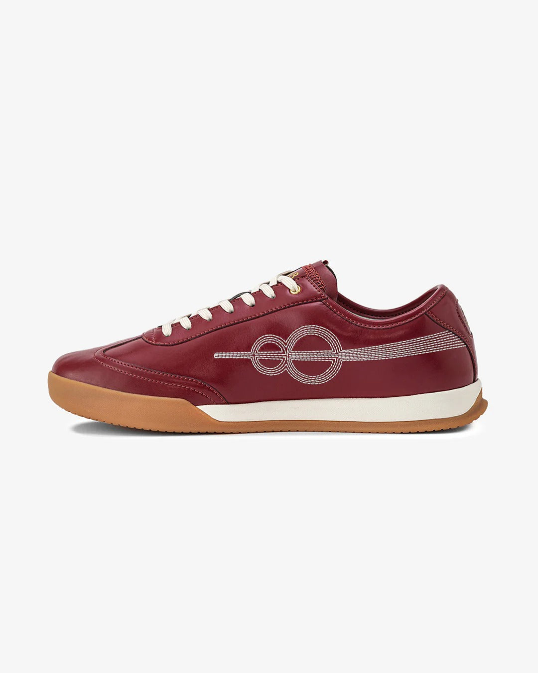 Shozy Premium Maroon Casual Sneakers for Men | Premium Leather-Look Lace-Up Lightweight Walking Shoes | Stylish Gum Rubber Sole | Soft Cushioned Comfort