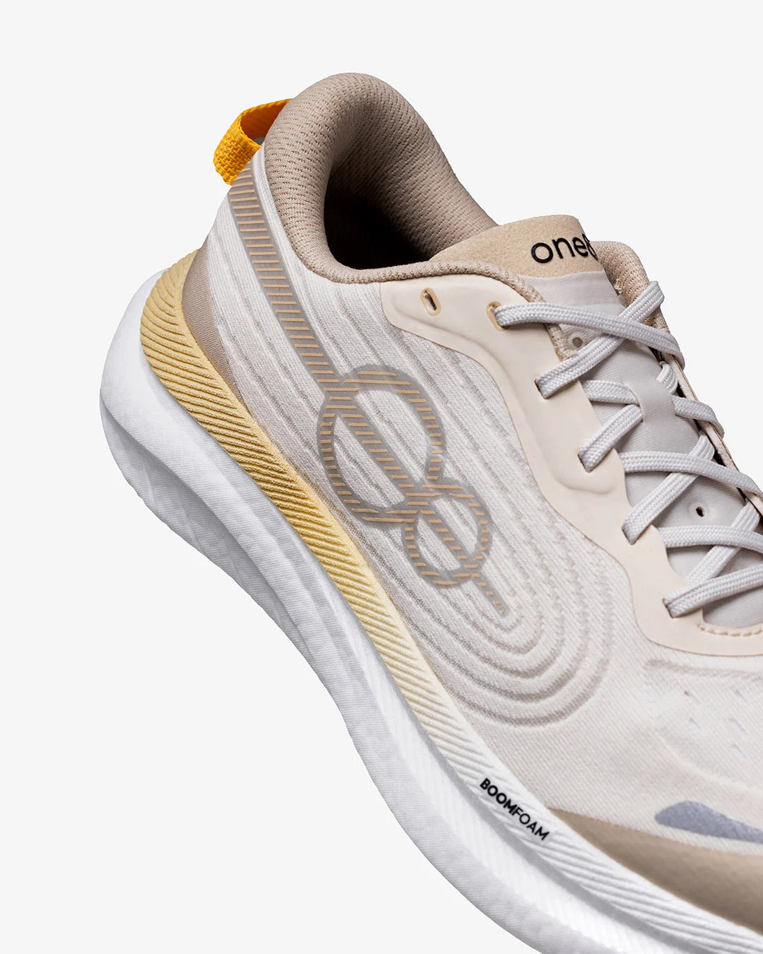 Shozy Premium Beige Running Shoes for Men | Lightweight Breathable Sports Shoes | Cushioned Performance Running Sneakers | Shock Absorbing Foam Midsole | Anti-Slip Rubber Sole