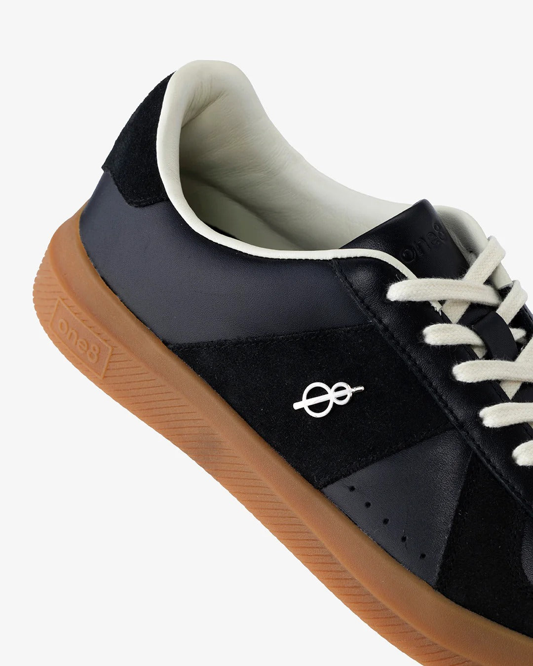 Shozy Premium Black Casual Sneakers for Men | Premium Leather & Suede-Look Lace-Up Lightweight Walking Shoes | Soft Cushioned Comfort | Anti-Slip Gum Rubber Sole
