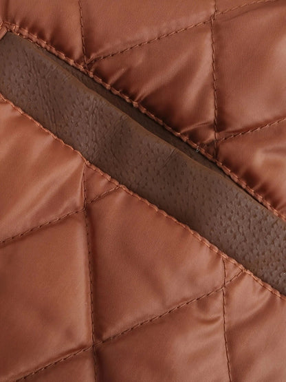 Premium Brown Hooded Leather-Style Jacket